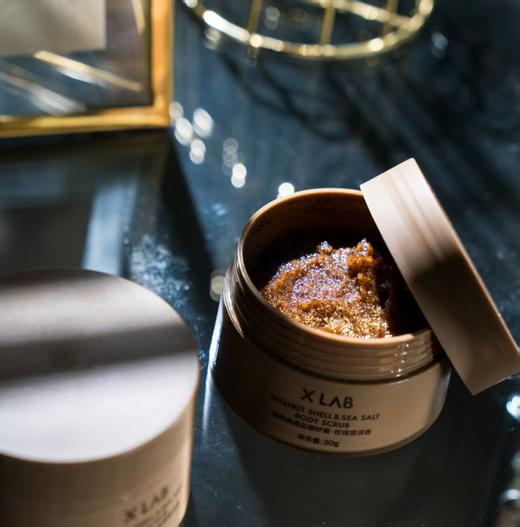 董洁同款身体磨砂膏黑蜂蜜胡桃壳玻尿酸身体膏 商品图0