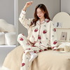 雀说睡衣女新款空气棉夹层加厚保暖舒适甜美可爱卡通女士家居服AL99101 商品缩略图3