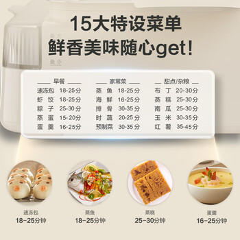 苏泊尔（SUPOR）电蒸锅 22L三层大容量电热锅 家用多功能电蒸箱 加长蒸屉蒸鱼多用途锅ZN32FC839 商品图0