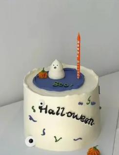 多款式~2025年万圣节搞怪卡通蛋糕-低糖处理无添加 商品图4