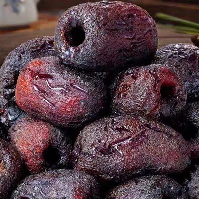 180g*4袋29.9，硕果田间三蒸三晒黄芪蒸枣 去皮去核的新疆灰枣经过古法工艺三蒸三晒 肉厚香糯 满满膳食纤维 配料表干净基地直邮 商品图2