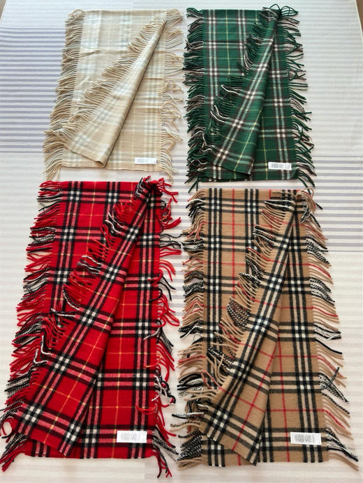 金婧同款 男女同款羊绒流苏围巾 商品图1