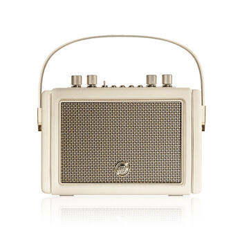 猫王收音机猫王音响蓝牙音箱无线家用电脑音响手提式低音炮户外音响桌面音箱 M3韵律白 节日礼物送女友 商品图1