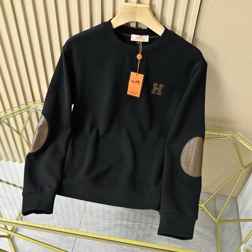 Hermes/爱马仕专柜新品高百搭纯色圆领卫衣打底衫！ 商品图3
