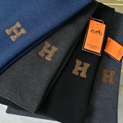 Hermes/爱马仕专柜新品高百搭纯色圆领卫衣打底衫！ 商品图6