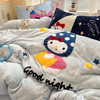 【品牌直发】加倍生活 牛奶绒数码印花毛巾绣卡通四件套 高克重200g 可机洗 商品缩略图2