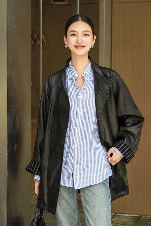 法式设计PU皮衣外套女 ME4080 商品图2