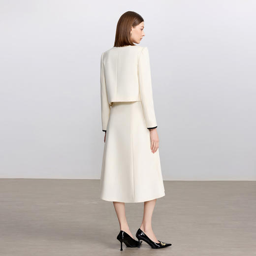 IWY/气质小香风西装外套半裙两件套女秋冬新款名媛职场穿搭正装CS2358 商品图4