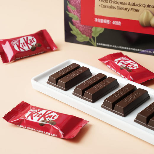 MM 山姆 奇巧 KitKat半糖威化黑巧克力 408g 商品图2