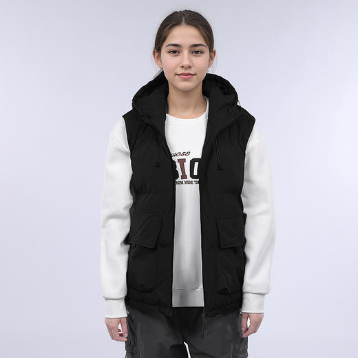 心选丨【休闲工装连帽马甲】冬季男女同款 软糯舒适保暖 商品图7