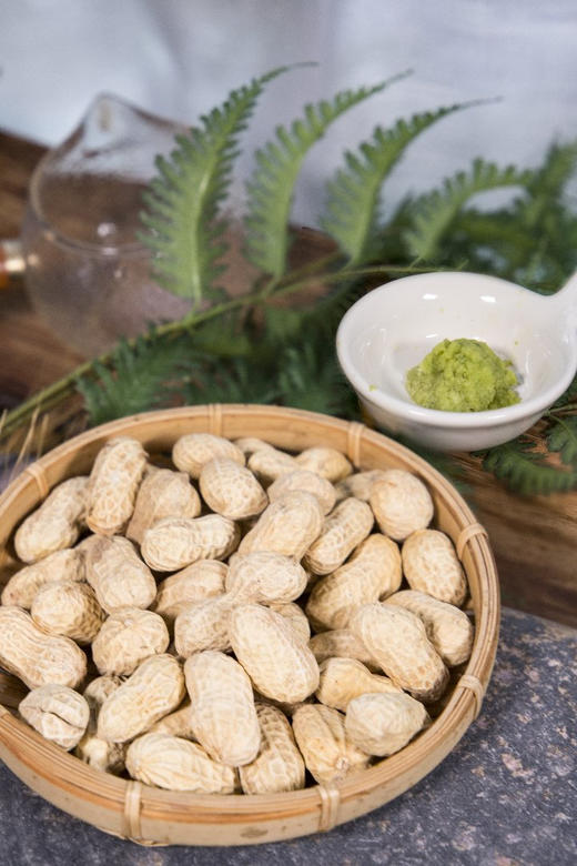 【芥末味花生米】坚果熟花生 办公室休闲零食 商品图1