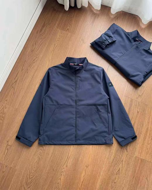 D100535新款秋冬男户外休闲肌理感立领夹克外套 商品图0