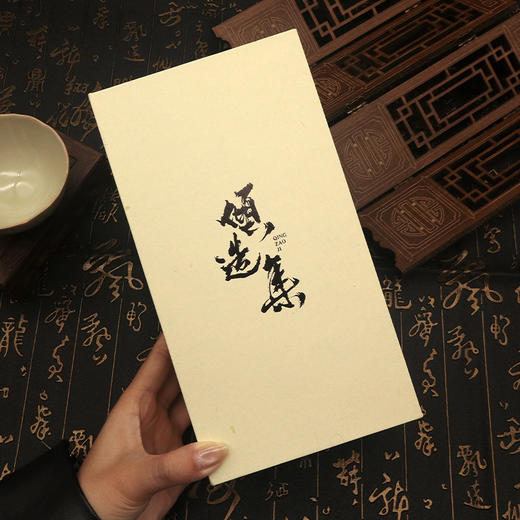 釉下彩手绘 山盟海誓 花边花口杯 商品图1