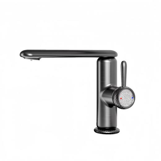 6083满天星全铜转动单孔-枪灰 商品图1