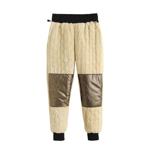 石墨烯蓄热！冬季加绒保暖裤外穿护膝棉裤三层加厚裤子 保暖长裤 商品图5