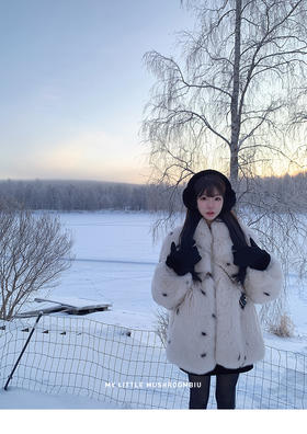 金蘑菇菇 芬兰SAGA 点子狐狸/ 进口芬兰斑点狐狸皮草