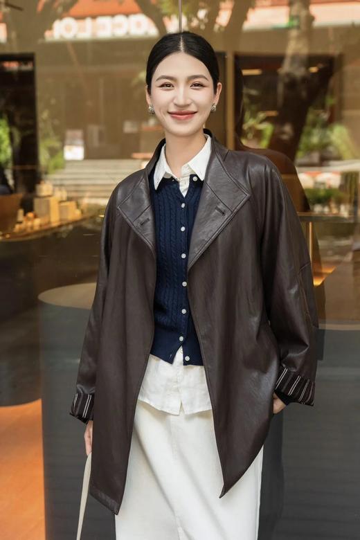 法式设计PU皮衣外套女 ME4080 商品图10