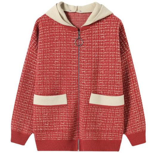 中年妈妈春秋装休闲外套短款夹克2025新款大码中老年女装洋气上衣 商品图3