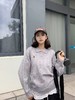 D100520复古松弛感绞花Polo领针织衫毛衣 商品缩略图7