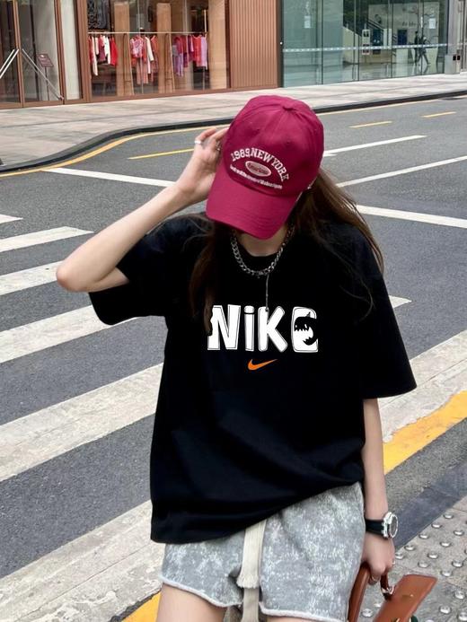 砖柜同步恐龙大logo字母系列印花情侣短袖 商品图4