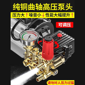 博赫尔（POHIR）商用洗车机高压清洗机380V工地高压水枪高压水泵养殖清洗 神牛X4 商品图0