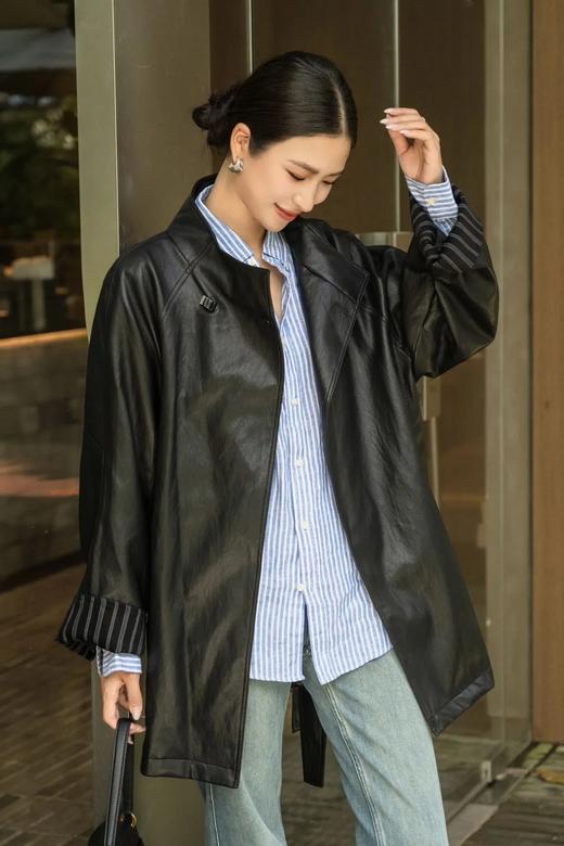 法式设计PU皮衣外套女 ME4080 商品图7
