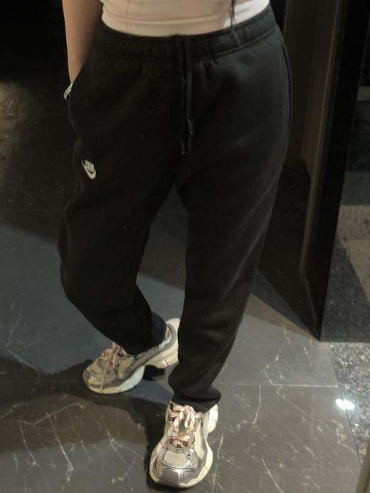 耐家加绒款系带百搭直筒休闲阔腿裤（BV2708）（有色差） 商品图2