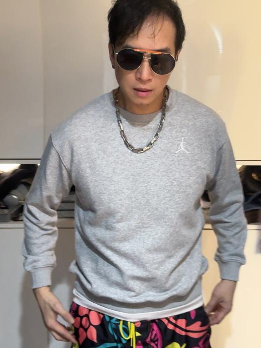 乔家纯色柔软亲肤圆领卫衣-HJ1354 商品图11