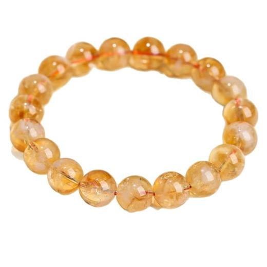 钻石豪门10500积分天然黄水晶暴力黄蜂蜜奶盖手串（10mm） 商品图2