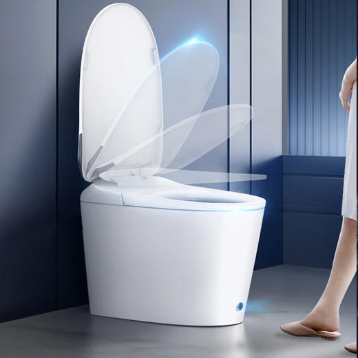 海尔（Haier）轻智能马桶一体机零水压限制泡沫盾脚感翻盖脚感冲刷家用坐便器C9 【一级水校】海尔售后免费安装 305/300mm/400MM 商品图3
