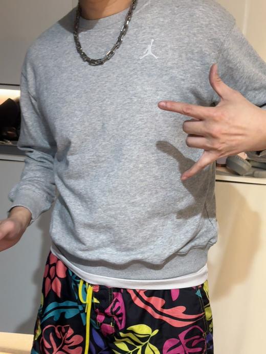 乔家纯色柔软亲肤圆领卫衣-HJ1354 商品图7