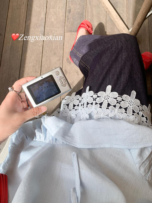 <曾小咸推荐>4.7现货秒杀 ！微信超特价！荷叶边吊带背心 日常199.99 立减110 秒杀89.99！！ 商品图14