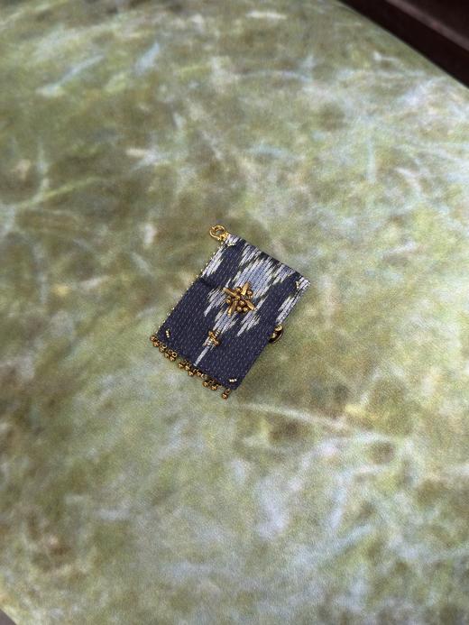 Jai  伯利恒之星2号手工织造泰丝钉珠项链 商品图2