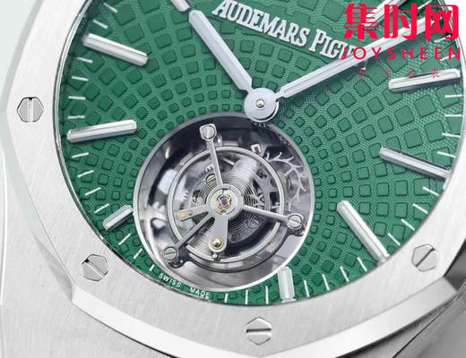 【贵重物品】新款爱彼BBS皇家橡树陀飞轮系列 “自动上链陀飞轮腕表”26530ST 男士腕表 表径41mm 商品图4