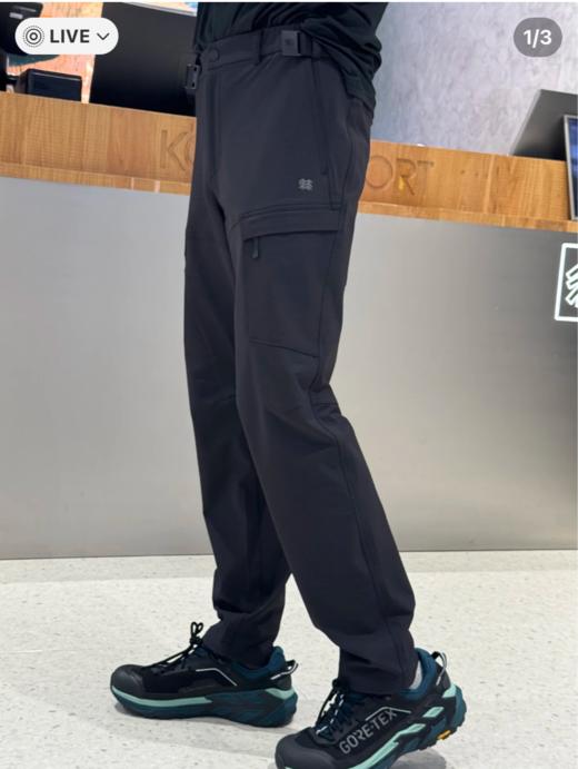 毒家，秋冬款 ！kl  REGULAR FIT 25新款软壳长裤 男款   科家软壳神裤 商品图2