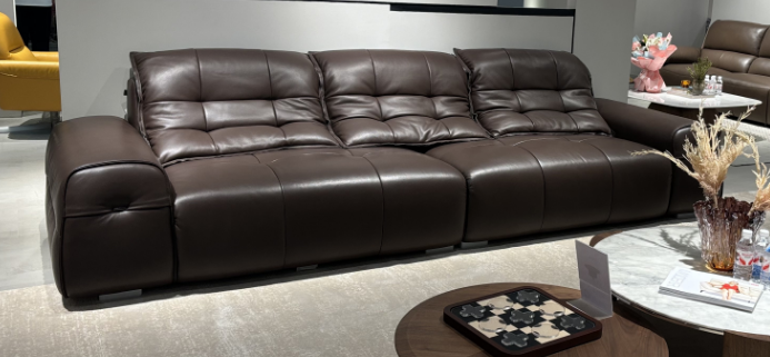 沙发DX-SF2516 四人位  全皮