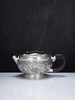 子佩集【花开福瑞】S999银摆件【ZJ039】茶具花朵嵌金平盖小茶壶2509 商品缩略图0