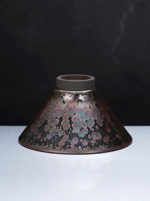 子佩集【娇花照水】S990银摆件【YSYCJ004】茶具品茗杯原创作品茶杯紫花丝莲花2509 商品图5