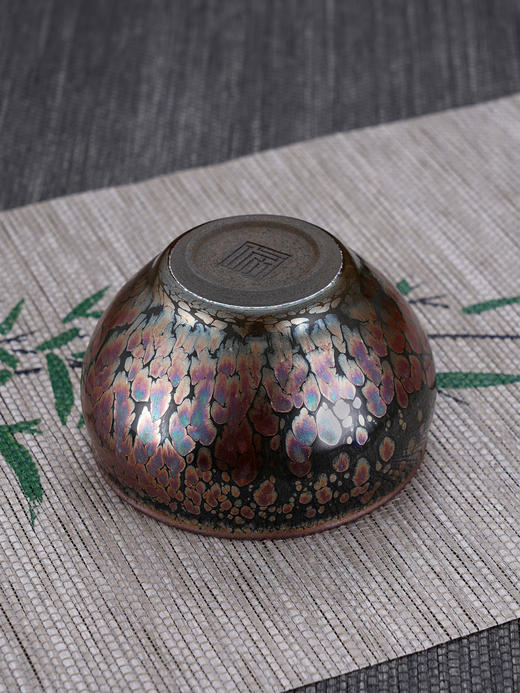 子佩集【吉庆有余】S990银摆件【YSYCJ003】茶具品茗杯原创作品茶杯紫金鱼2509 商品图5