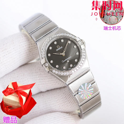 欧米茄 OMEGA CLF星座系列 星座女款28mm 女士腕表 瑞士石英机芯 商品图3