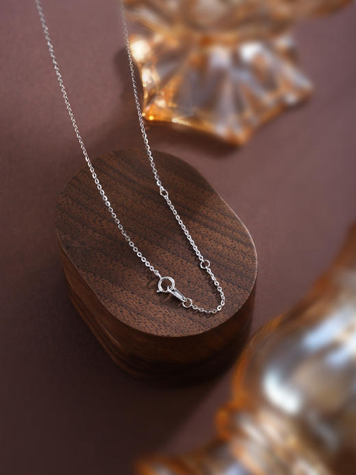 子佩集【甜蜜方糖】S925银套链【YL-7454101】方块锆石星芒项链2509 商品图4