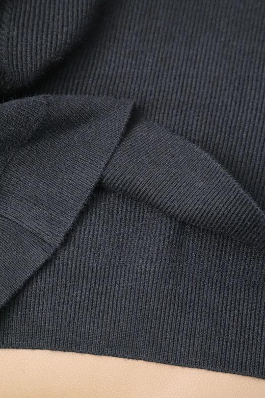 意式老钱剪刀领羊毛针织衫 S0246206 商品图7