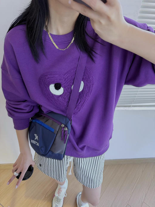 爱心cdg刺绣卫衣 商品图12