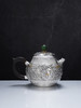 子佩集【花开福盈】S999银摆件【ZJ036】茶具牡丹花嵌金小茶壶2509 商品缩略图5