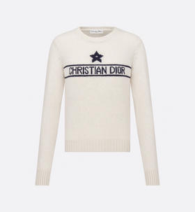 DR-S 星星米白色羊绒衫