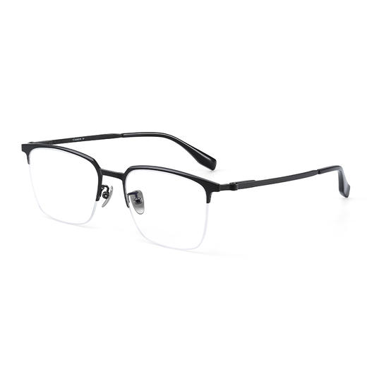 普莱斯光学镜框C9060 简约眉框 纯钛镜框 三色可选 男女同款 商品图0