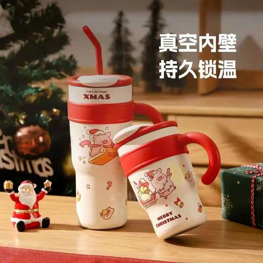 4楼Eubelle欧蓓 川岛屋&lulu猪联名 巨无霸保温杯大容量杯 活动价：69-79元 商品图3