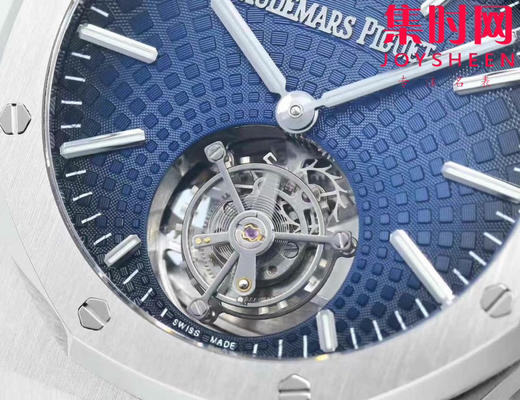 【贵重物品】新款爱彼BBS皇家橡树陀飞轮系列 “自动上链陀飞轮腕表”26530ST 男士腕表 表径41mm 商品图4