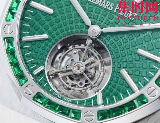 【贵重物品】新款爱彼BBS皇家橡树陀飞轮系列 “自动上链陀飞轮腕表”26530ST 男士腕表 表径41mm 商品图4