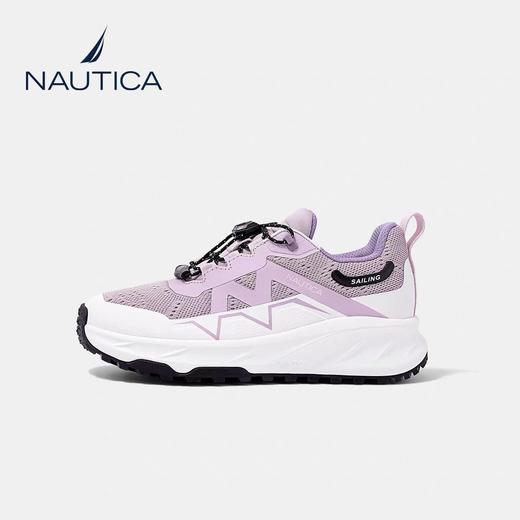 【春上新】8楼NAUTICA/诺帝卡儿童运动鞋中大童鞋子2025新款网面透气女童户外鞋」吊牌价  699元   活动价   350元 商品图0